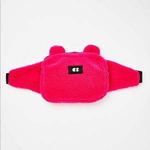 Lazy oaf pink bear bum bag
